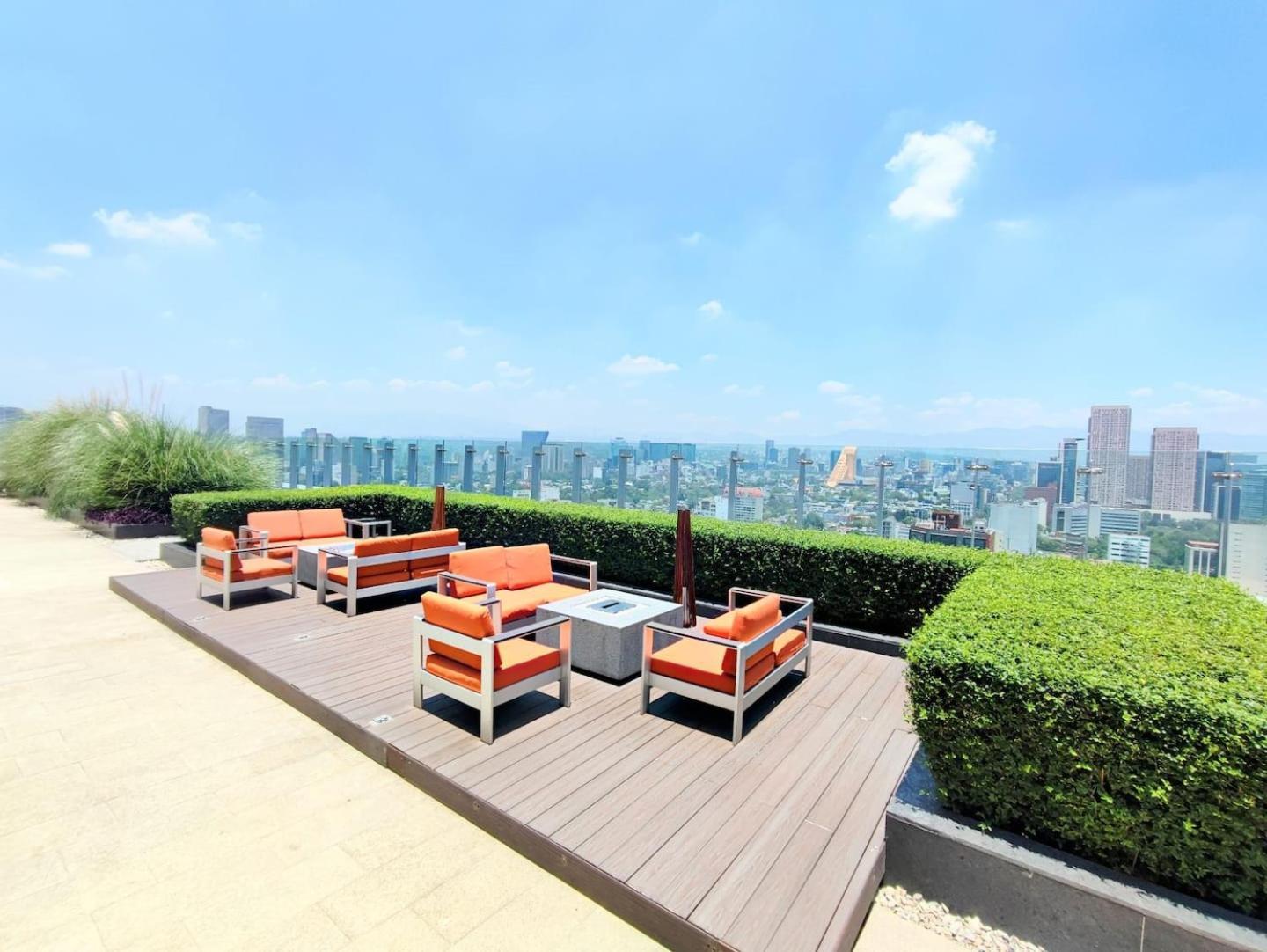 Alluring Views, Luxuriously Appointed In Polanco Мексико Сити Екстериор снимка